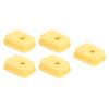 5 Pcs Lawnmower Air Filter Foam High Filtration Efficiency PU Sponge Air Cleaner Foam Filter for LG27987S Lawnmowers