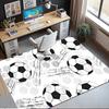 Soccer Printed Carpet,Rug,for Office Chair Living Room Bedroom Kitchen Room Decor Gifts.