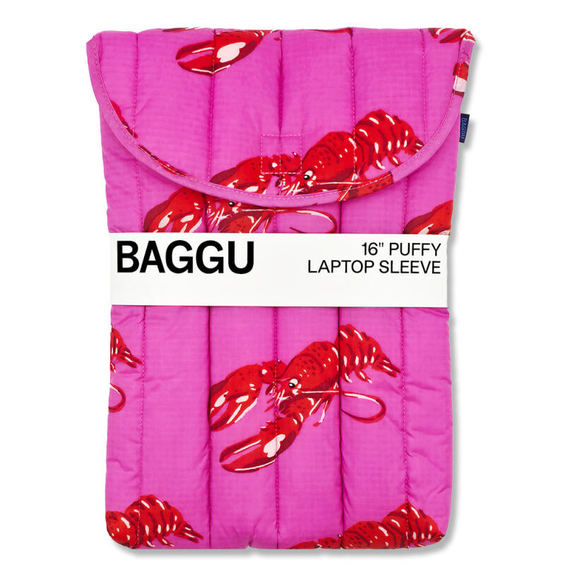 

[Bakubag] 16-inch Laptop Pouch Pink Lobster
