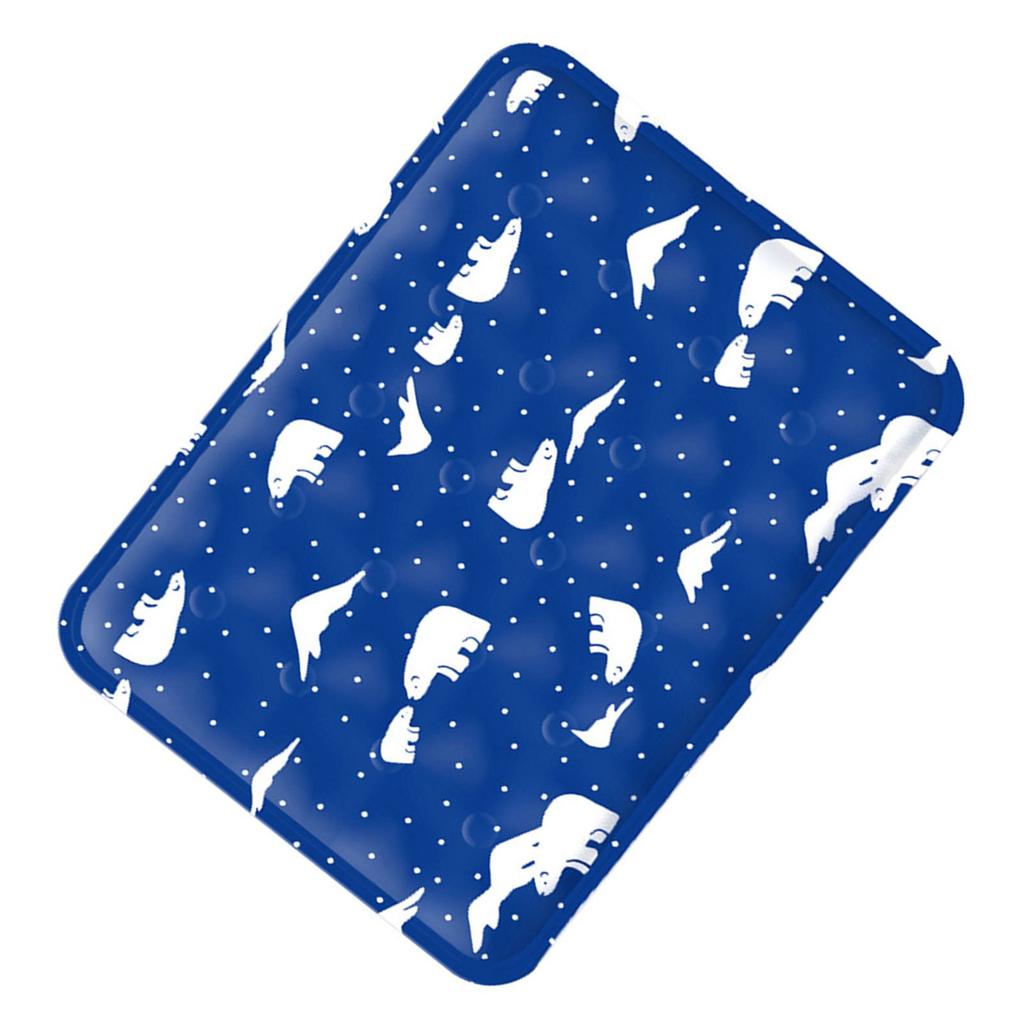 Pet Cooling Mat Waterproof Soft Scratch Resistant Safe Thickened Cat Dog Ice Pad Bed for Summer