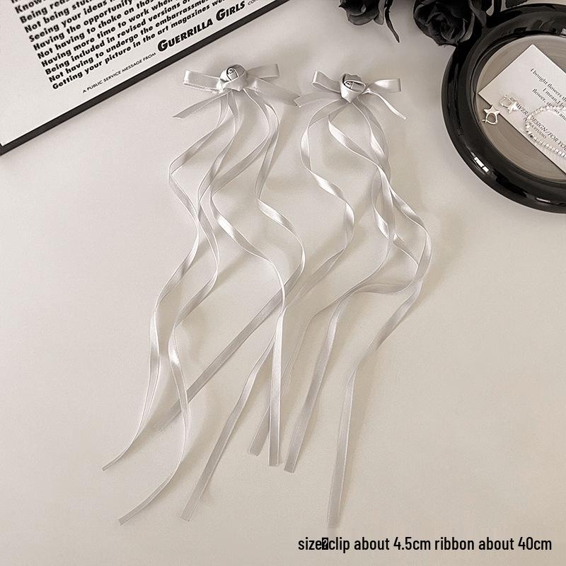 

Сладкая Пряная Девочка Лента Бант Заколка для Волос - Женские Аксессуары для Волос для Затылка, Челки, Хвостика или Косы.