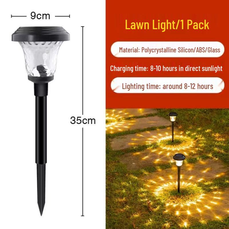 

Solar Garden Courtyard Lights - Outdoor Atmosphere Decor for Lawn and Yard