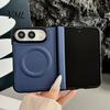 Scratch Resistant Leather Case Magnetic for IPhone 18, Faux Phone Cover with Hinge Protective Protection, Full Body Shockproof 18 Fold Lightweight