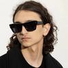 Rice Nail Square Sunglasses New Retro Versatile Sunglasses Sunglasses Simple Men's Concave Shape