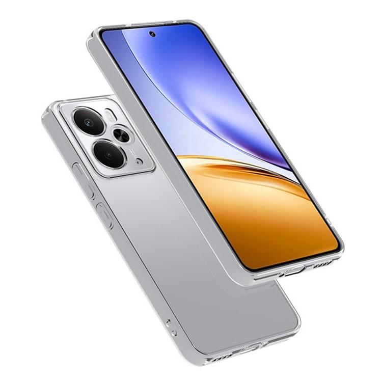 Dla Realme 14T 5G Pokrowiec na tył Ultracienki Elastyczny TPU Przezroczysty Pokrowiec na telefon