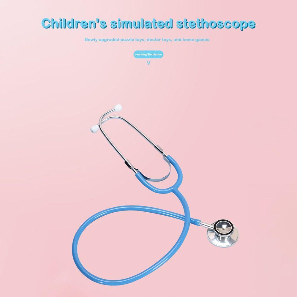 Familie Eltern-Kind-Spiele Stethoskop Spielzeug DIY Kinder Arzt Spielzeug Simulation Arztspielzeug Studenten