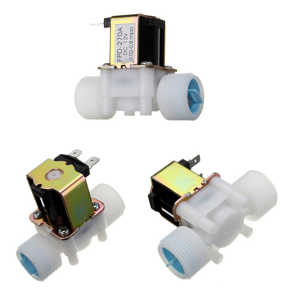 G1 2 Solenoid G3//4 DC12V PP Normally Closed Type Water Diverter Device