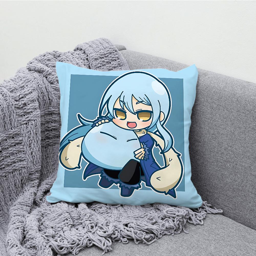 Cute Rimuru Tempest Pillow Case Soft Cushion Cases for Farmhouse Sofa Decor Home Decorations and Protector Pillow Case