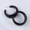 Exquisite Fashion Classic Acrylic Ring Declaration Minimalist Earrings Women's Luxury Design Decoration Wedding Party Jewelry