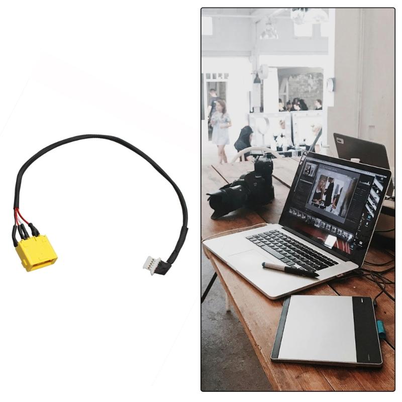 Power Port Charging Cable Laptop Charging Port Dock Connector For 20266 DC30100KP00 90204394 Notebook Accessories