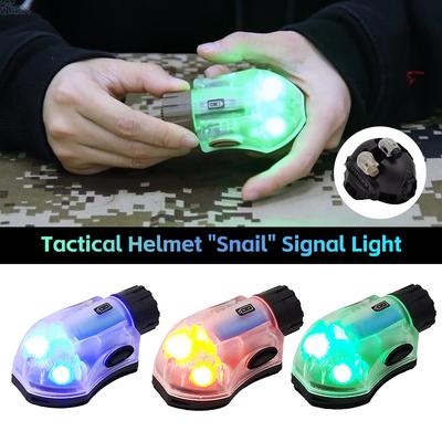 1Pc Sport Helmet Light Strobe Outdoor Hiking Hunting Survival Safety Signal Flash LAMP Waterproof Tactical Helmet Ladybird Light