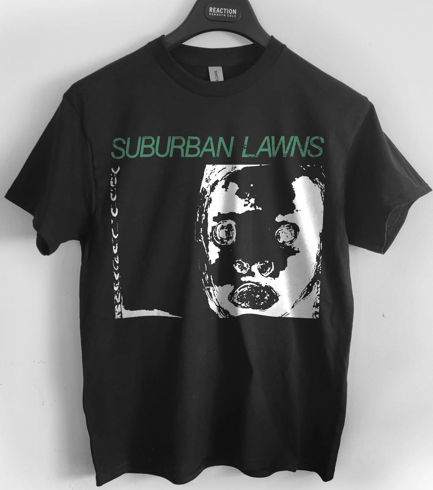 Suburban Lawns band t T-Shirt punk XL