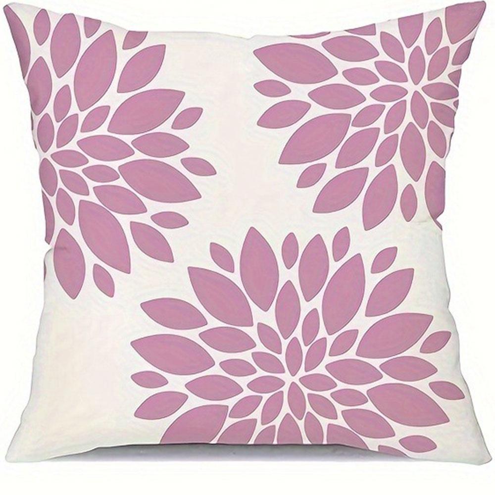 Home Attachment On Pillowcases Cover Bedroom Sofa Decoration Polyester Cushion Cover with Zipper