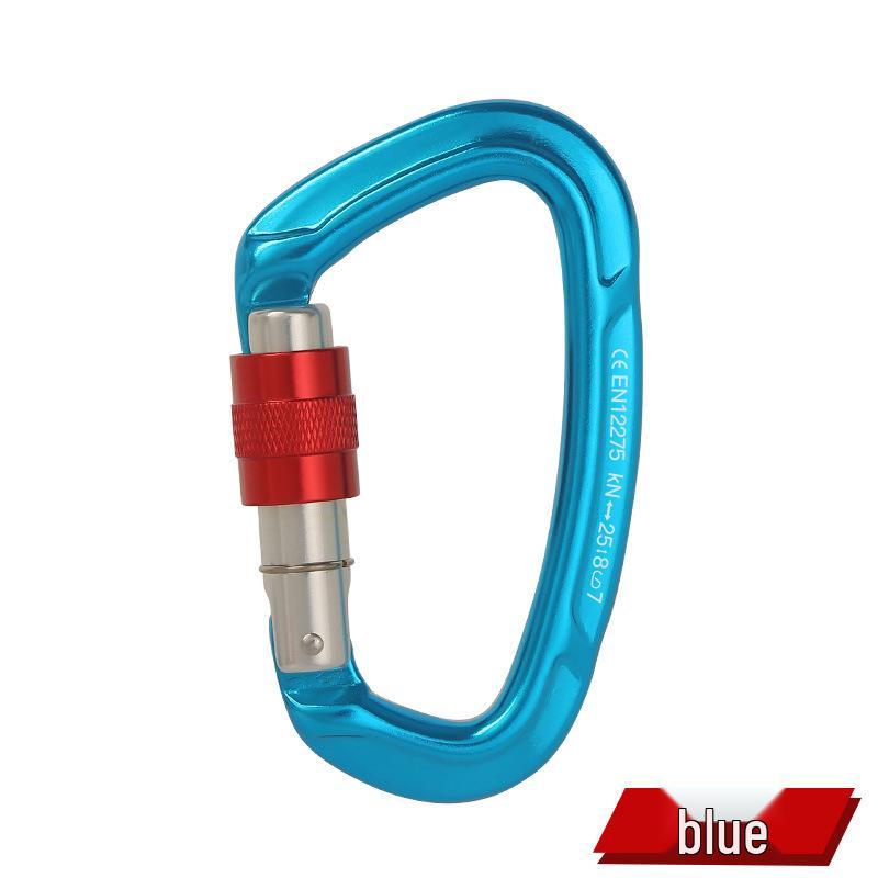 

Уличный алюминиевый D-образный замок: Кемпинг, Гамак, Рюкзак, Скалолазание и Альпинистский карабин.