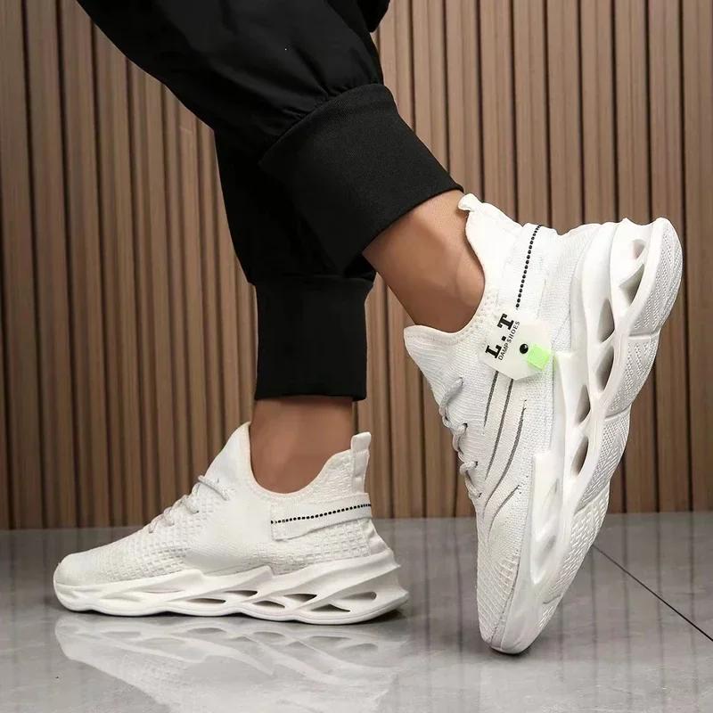 Мужская обувь Кроссовки Мужские теннисные туфли Роскошные мужские повседневные кроссовки — фото 8