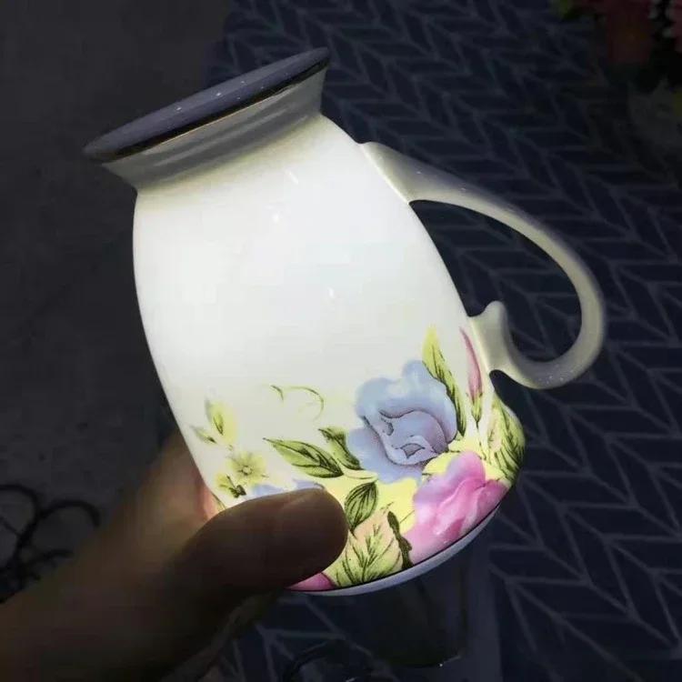 Creative Bone China Mug Water Cup Ceramic Business Cup Goblet Water Cups Milk Cups Tracing Phnom Penh Mugs Coffee Mug