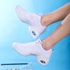 Scarpe da Ballo Moderne Donna con Ammortizzazione ad Aria Rete Traspirante Scarpe da Jazz con Lacci Sneakers Casual da Donna Ammortizzanti