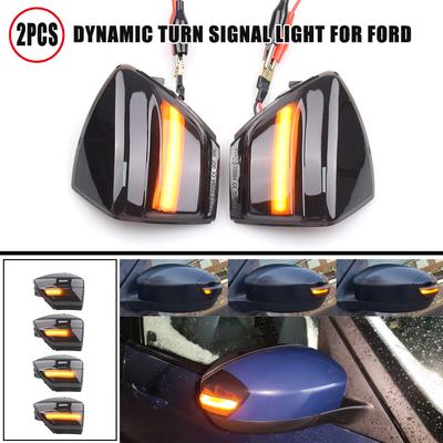 Dynamic Blinker for Ford S-Max 2007 2014 Kuga C394 2008 2012 C-Max 2011 2019 LED Turn Signal Mirror Light
