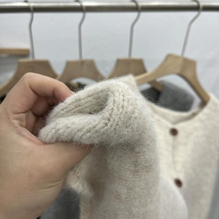 Dimanaf 2025 Vest Sweaters  Autumn Buttons Women Sleeveless Knitting Casual Style Loose Sweater