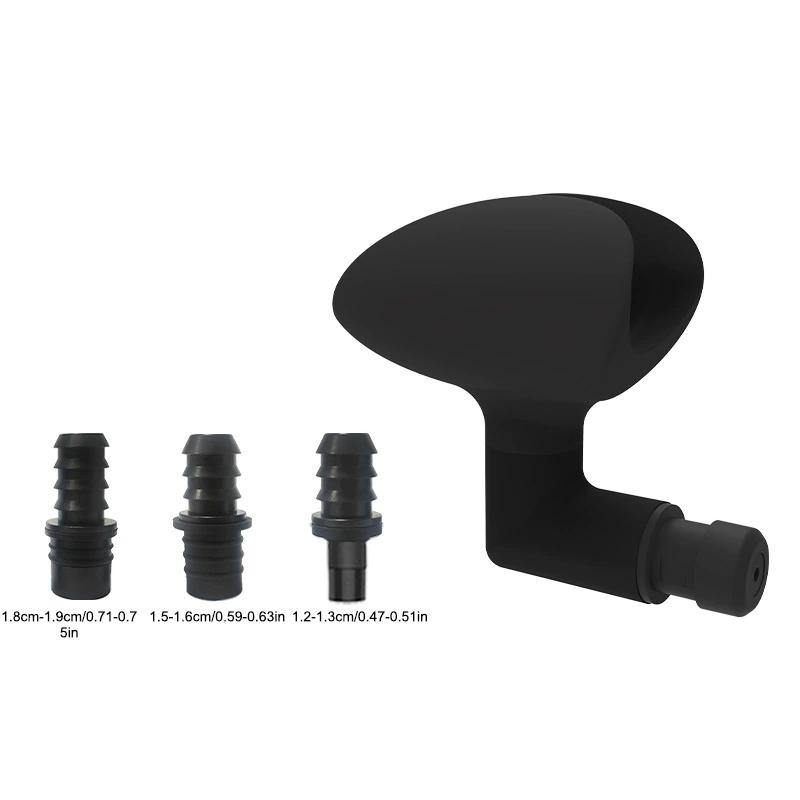 Male Masturbation Massage Penis Vibration Exercise Device Male Relaxation Silicone Massage Gun Head For Masturbation Tool