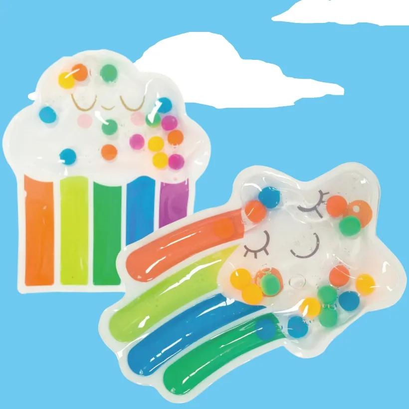 Montessori Color Sorting Maze Beads Squishy Toy Food Grade Silicone Fidget Decompression Game Kids Sensory Fine Motor Skills Toy