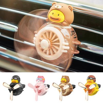 Car Diffuser Rotating Propeller Cartoon Automotive Air Outlet Perfume Decoration Air Freshener Interior Decors