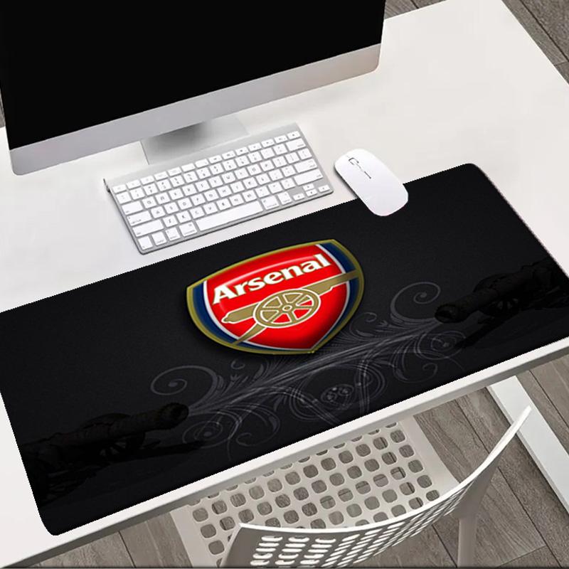 Moment de Celebration d'Arsenal Tapis de Souris Tapis de Bureau, Tapis de Souris Gaming, Tapis de Clavier, Support Caoutchouc Antidérapant Robuste, Cadeau