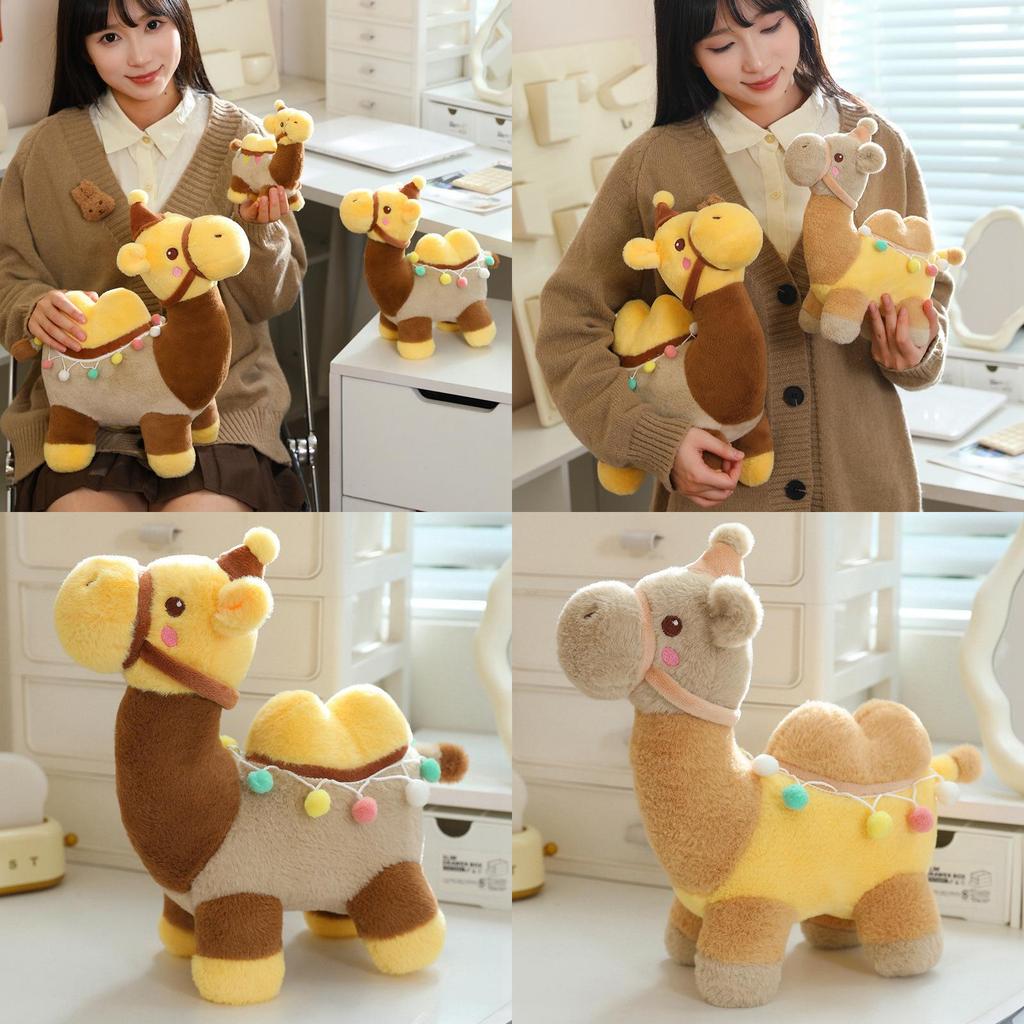 Plush Camel Toy With Pp Cotton Filling For Kids And Collectors