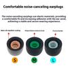 Slow Rebound Foam Earbud Covers Enhances Noise Reduction Comfortable Use For XM4 Headphones