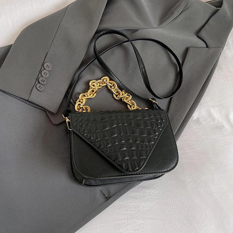 

Chic Korean Style Small Crossbody Bag With Soft Pu Material For Everyday Use чёрный