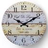Haute Qualité Vintage Haute Qualité Rayé Bois de Haute Qualité Motif de Haute Qualité Bois de Haute Qualité Mur de Haute Qualité Horloge de Haute Qualité