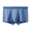 Men's Summer Thin Pure Cotton Antibacterial Traceless Mid-waist Briefs