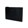 Gucci Logo Tessuto Rosso e Verde Semplice Classica Borsa da Lavoro in Pelle Pochette Borse da Uomo Nera 428758-DJ21T-1060