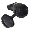 High Poer Socket  Rubber Waterproof Electrical Grounded EU Connector 16A 250V Industrial Socket Male And Female Socket Anti Drop