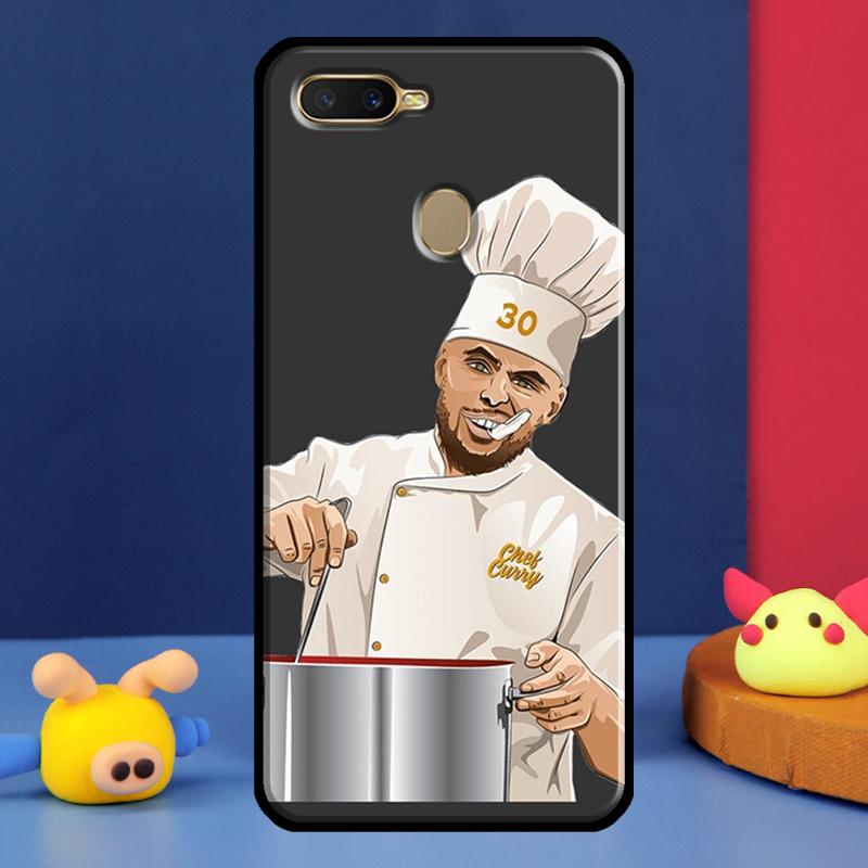 Baking Cook Chef Case For Oppo A98 A78 A58 A15 A16 A17 A5 A9 A91 A52 A72 A76 A96 A74 A94 A54 S A57 A77 Cover