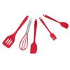 Red Green Kitchen Utensil Set Silicone Cooking Utensil Set Practical Baking Tool Set  Home Bakery