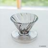 Hario ALPHA DRIPPER TRITAN Coffee Dripper Made In Taiwan For Cups (ADT-01-B) - - 1-2