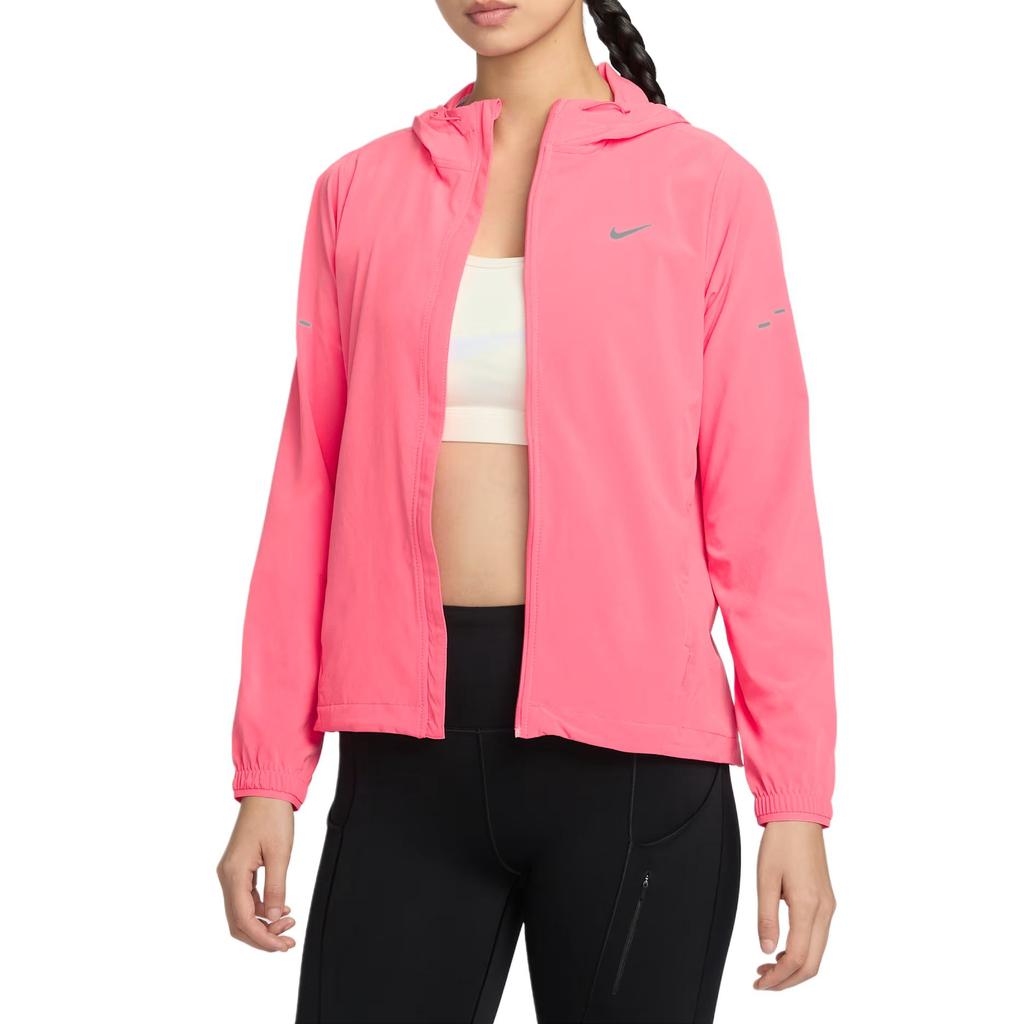 Nike Swoosh Swift Breathable Waterproof Hooded Zip Long Sleeve Running Jacket Women jackets HQ0651-897