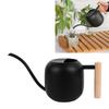 Long Neck Spout Long Spout Watering Can 1.2L Stainless Steel Watering Can  For Bonsai