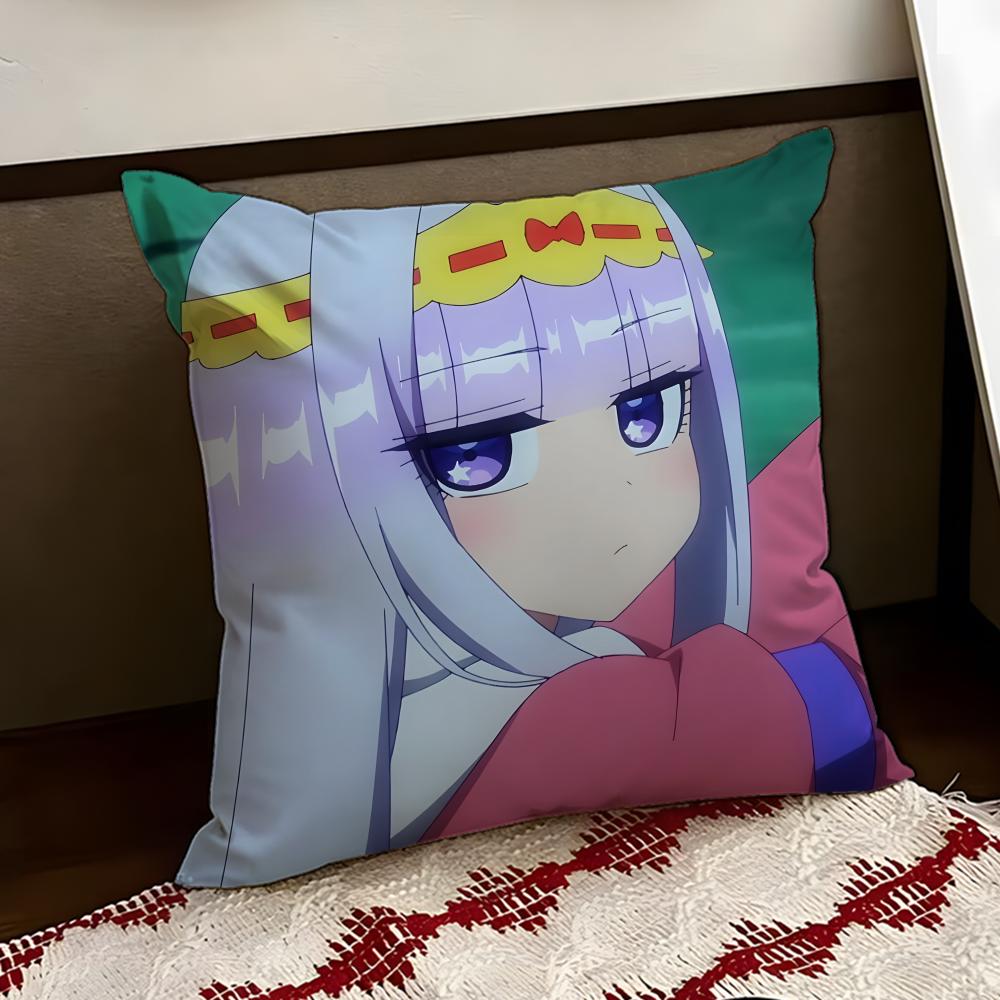 SSleepy Princess anime Cushion Cover Reversible Soft Durable Pillow Cover Home  Car MultiScene Use for Daily Comfort