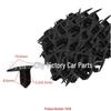 Trunk Heat Insulation Rivet Clips - Nylon Buckles for Car Headliner Trim Panel Installation