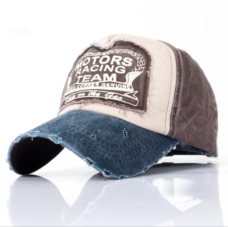 Korean Style Classic Color Block Baseball Cap – Unisex Fashion Sun Hat