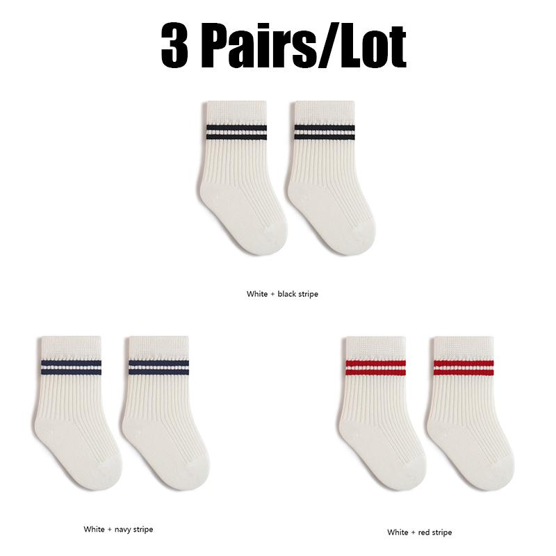 

6/3 Pairs Children Socks School Socks With Stylish Designs Boy Socks Girl s Socks For Newborn Baby Accessories S(0-1Y)
