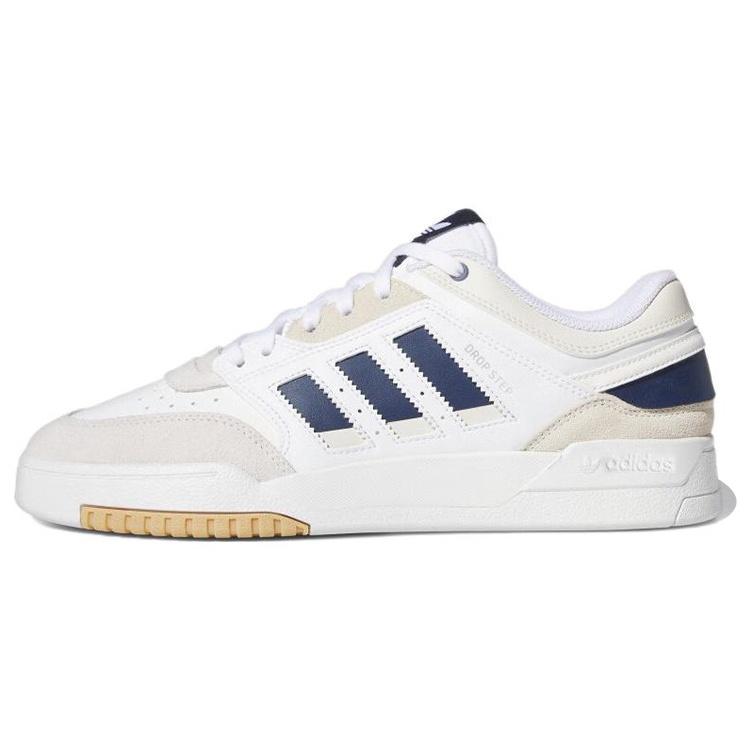 adidas Originals Drop Step Low White Navy Blue Men s HQ7133 EU 44⅔