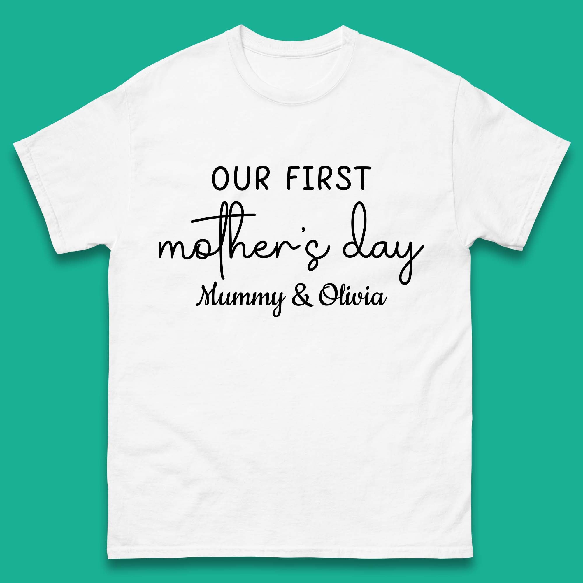 Our First Mother s Day Mens T-Shirt XL