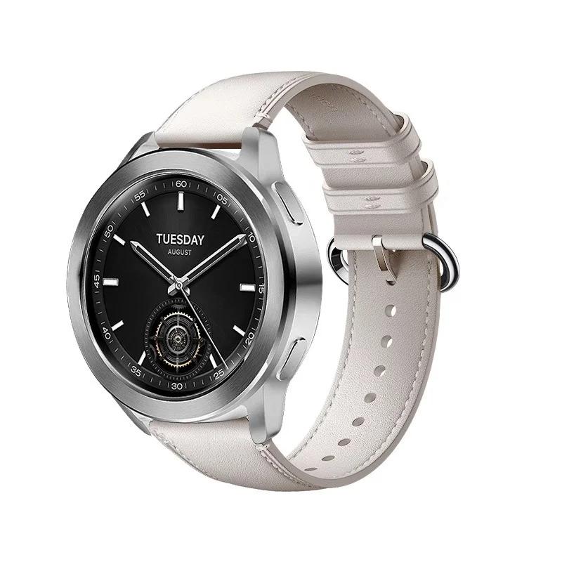 20 22mm PU Leather Replacement Strap For Xiaomi Watch S3 Straps For Xiaomi MI Watch S1 Active/S1 Pro/S2/Watch Band