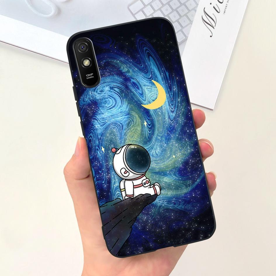 Für Xiaomi Redmi 9A 9AT Hülle Süßer Astronaut Schmetterling Weiches Silikon Handy Rückseite Für Xiaomi Redmi 9i Sport Redmi9a Hüllen