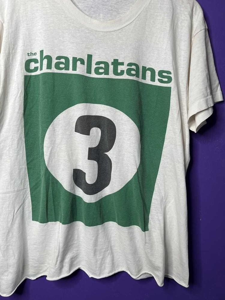 VIntage The Charlatans Band Shirt Unisex Concert S to 5XL SG311 Unisex T-Shirt M