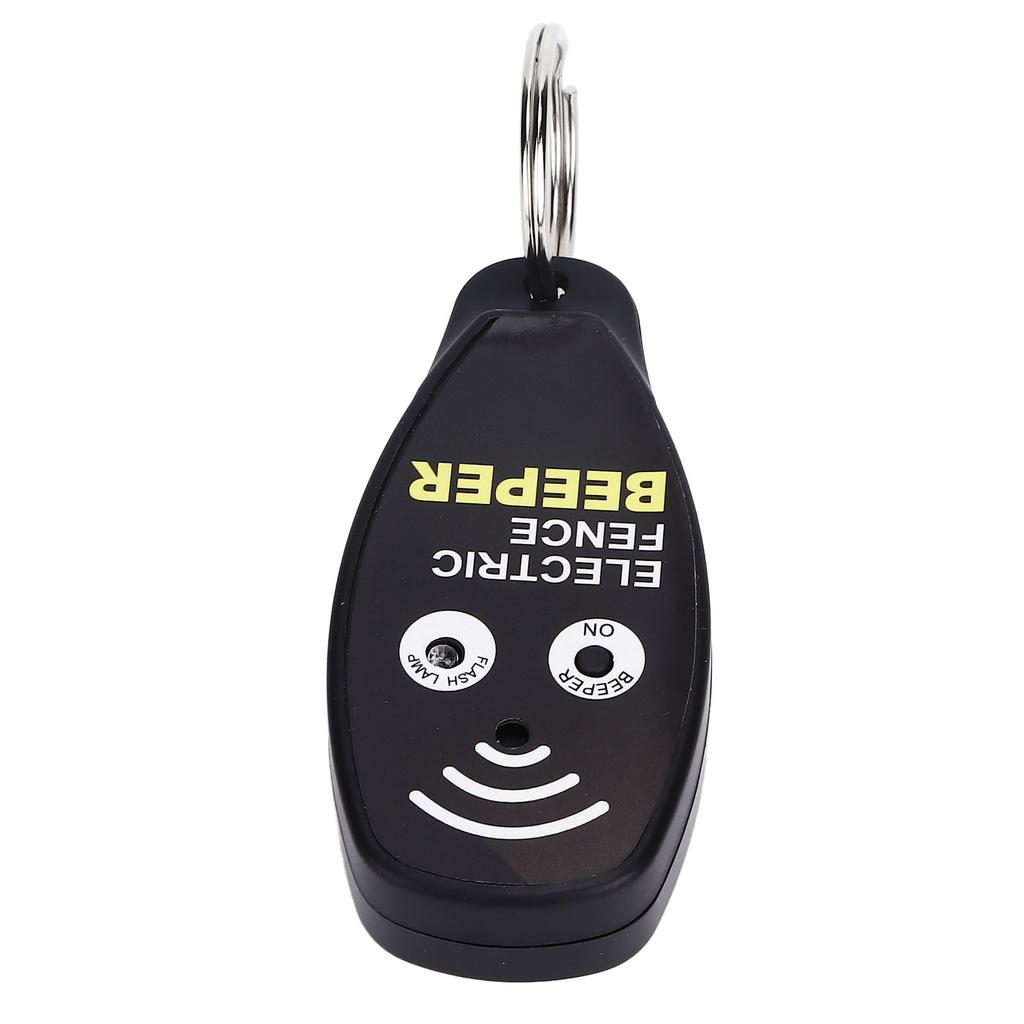 Electric Fence Beeper Portable Fence Voltage Tester Gardening Tool with Red Light for Farms