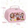 Labubu Thickened Aluminum Foil Bento Bag Student Lunch Box Bag Large-capacity Hand-held Insulated Bag